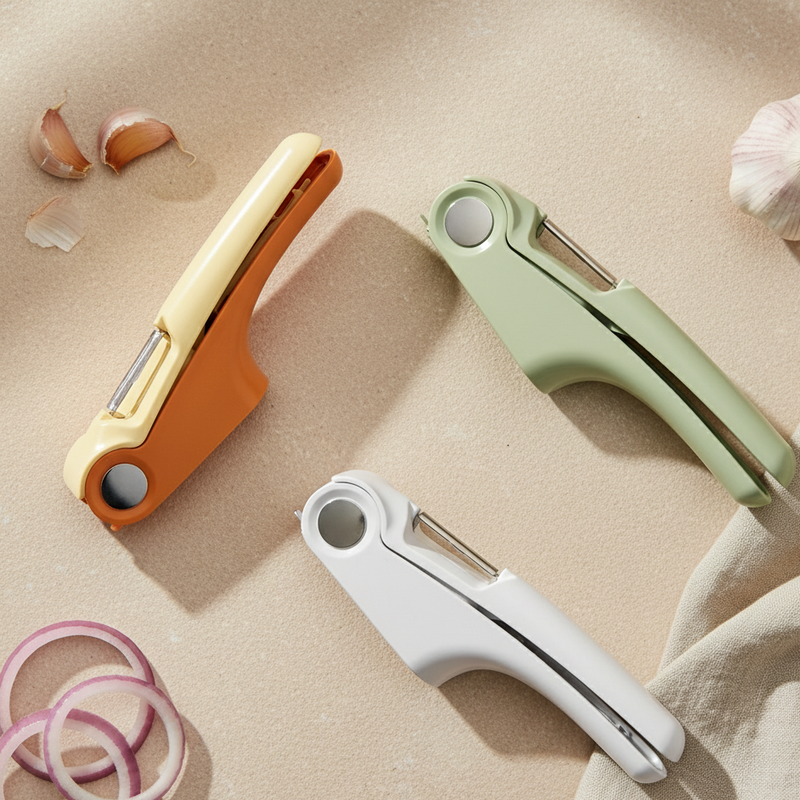 Premium Multi-Function Garlic Press