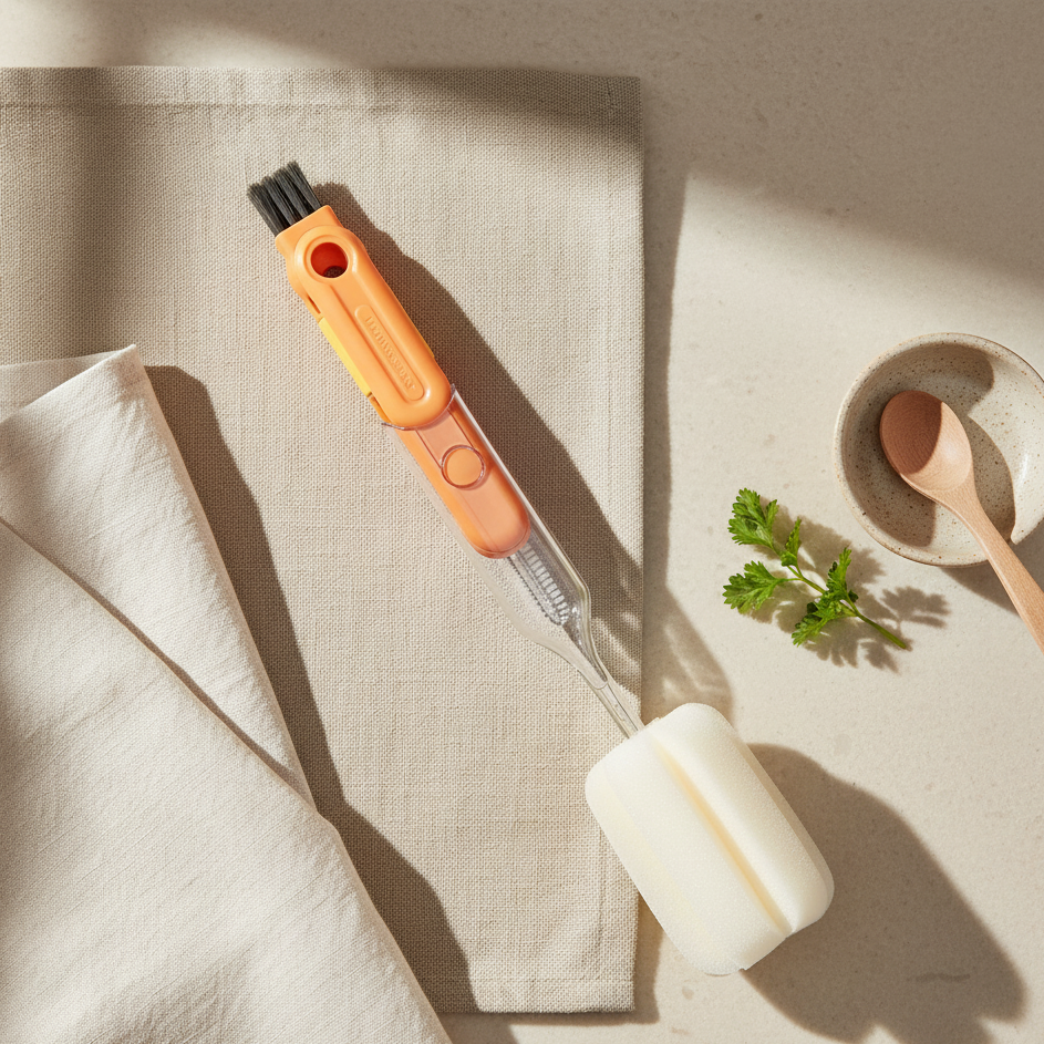 5-In-1 Detachable Cup & Bottle Brush