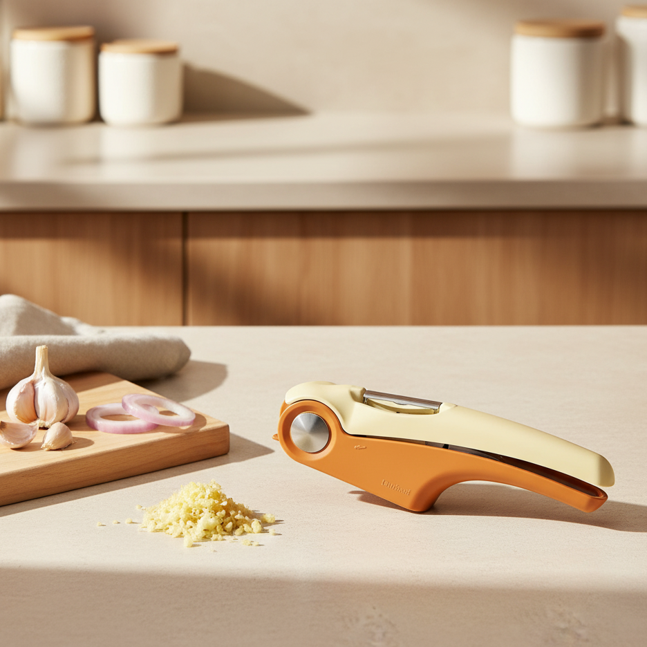Premium Multi-Function Garlic Press